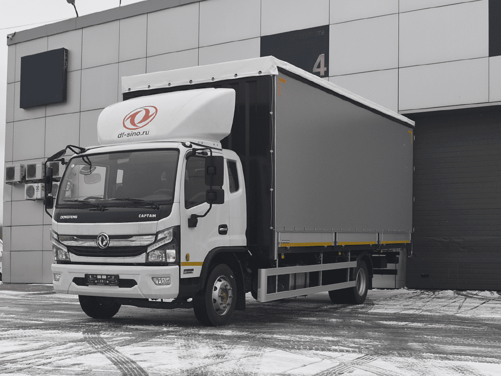 Бортовой тентованный фургон с шторой C120L